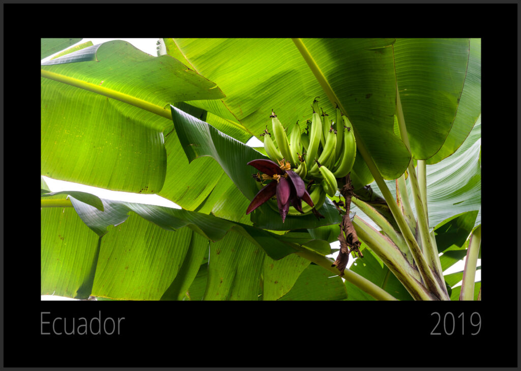 Kalender 2019 Ecuador - Titel